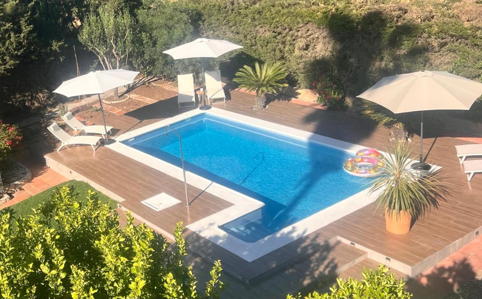 Arriba Stijlvol Appartement Met Zwembad En Tuin コニル・デ・ラ・フロンテラ エクステリア 写真